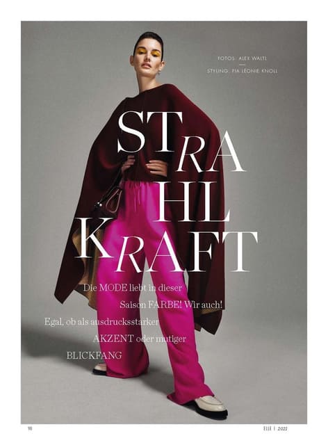 Strahlkraft — Elle Germany