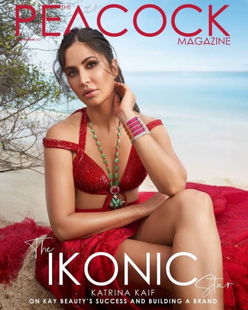 The Peacock Magazine with Katrina Kaif