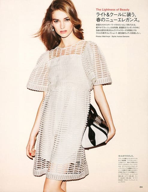 The Lightness of Beauty — Vogue Japan