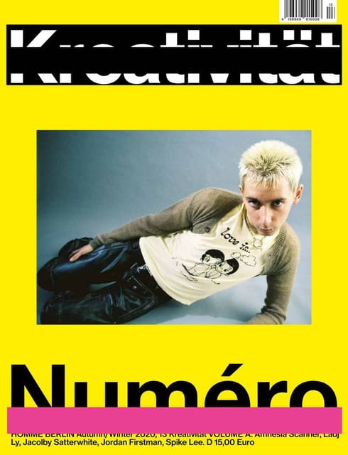 Numero Homme Berlin Fall/Winter 2020 Cov... — Numéro Homme Berlin