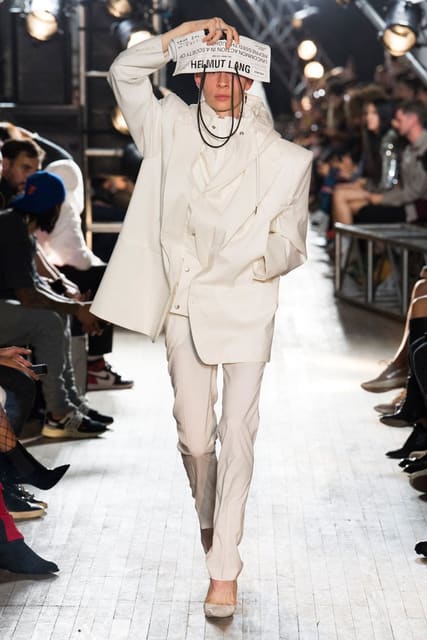Helmut Lang S/S 18 Show — Helmut Lang