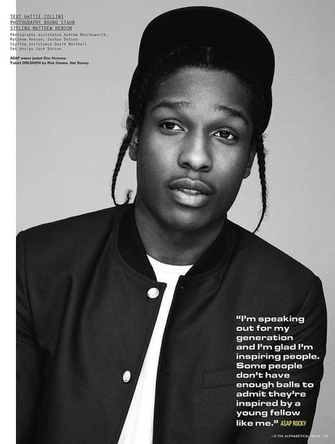 A$AP Rocky — i-D Magazine