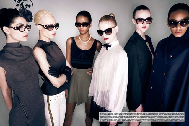 Look for The Group by David Barron — Vogue Italia