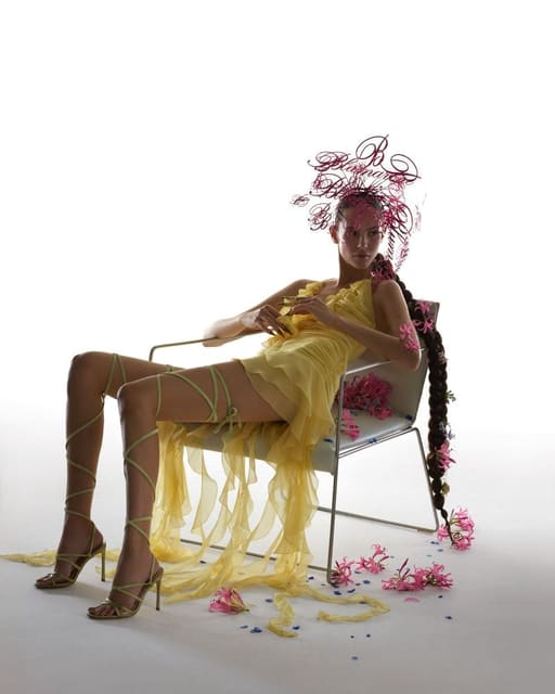 Vogue.it x Blumarine - A rose is a rose ... — Vogue.it