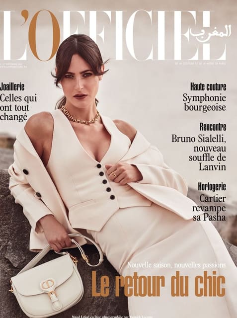 L'Officiel Maroc September 2020 Cover — L'Officiel Maroc