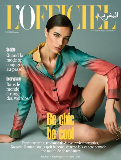 L'Officiel Maroc March 2020 Cover — L'Officiel Maroc