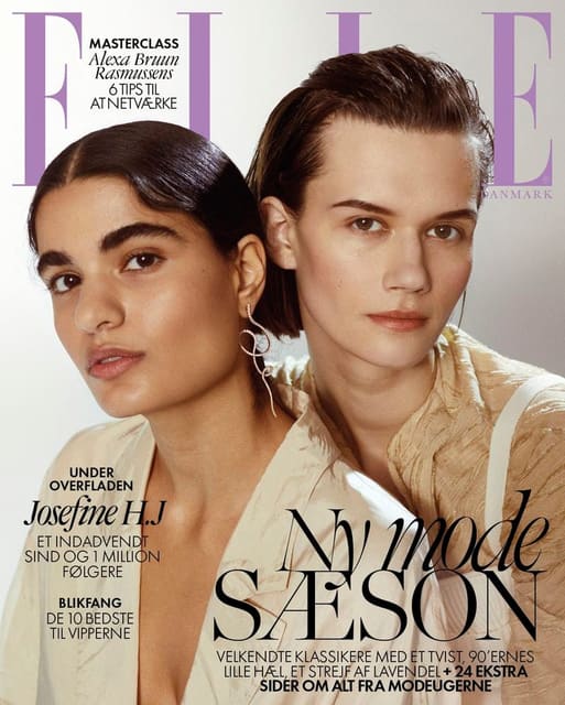 Elle Denmark February 2021 Cover — Elle Denmark