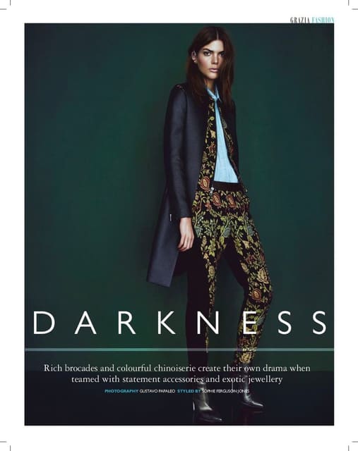 Darkness — Grazia UK