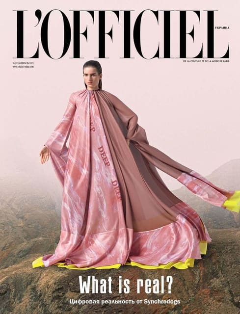 What is real ? — L'Officiel Ukraine