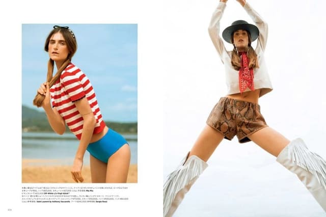 SEA SIDE — Harper's Bazaar Japan