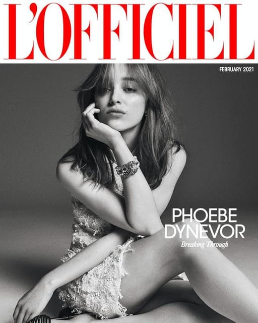 'Bridgerton' Star Phoebe Dynevor — L'Officiel Italia