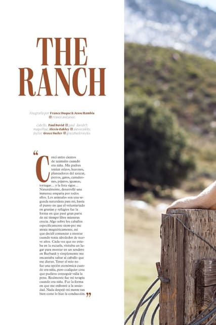 The Ranch by France Duque & Jesse Rambis — Maxim Mexico