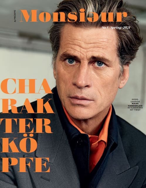 Monsieur Magazine Spring 2021 Cover — Monsieur Magazin Germany
