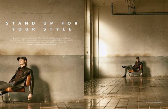 STAND UP FOR YOR STYLE — GQ Portugal