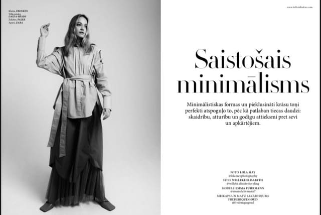 Emma Photographer Lola May — L'Officiel Latvia