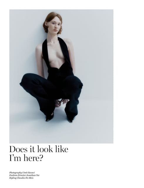 Does it look like I'm here? — Manifesto Magazine