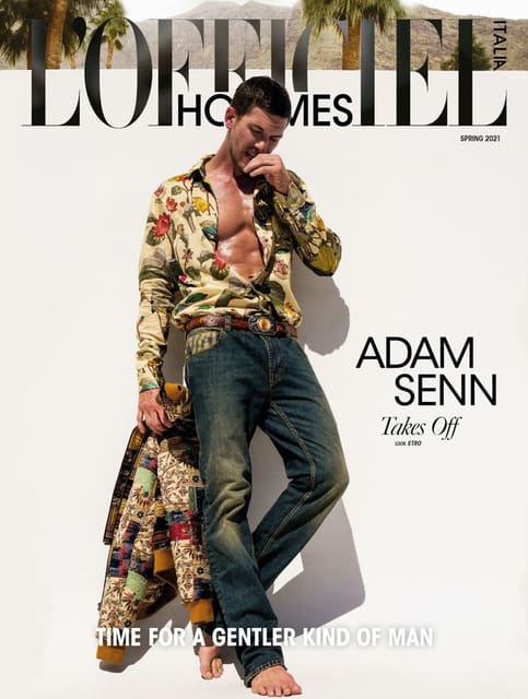 L'Officiel Hommes Italia Spring 2021 Cov... — L'Officiel Hommes Italia