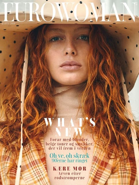 EUROWOMAN March 2019 Cover — Eurowoman