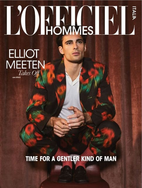 L'Officiel Hommes Italia Spring 2021 Cov... — L'Officiel Hommes Italia