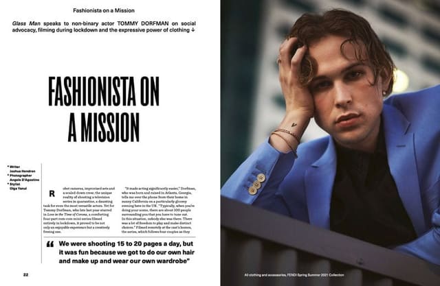 Tommy Dorfman — Glass Man