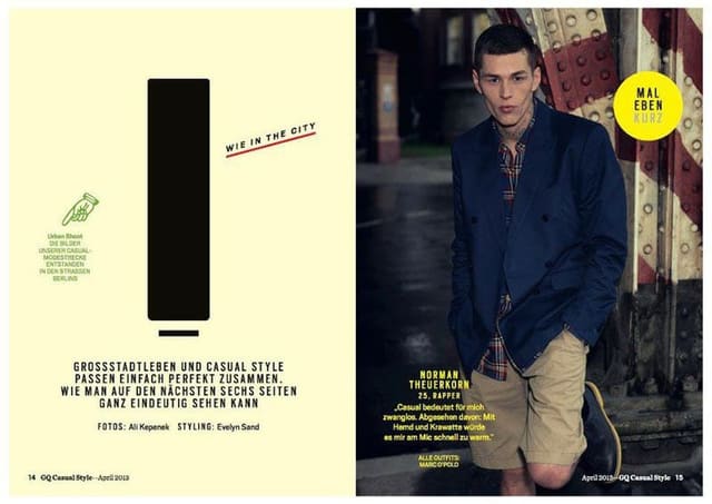 Wie in the City — GQ Germany