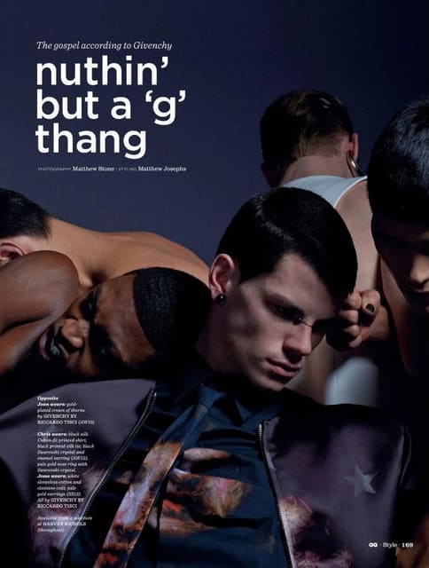 NUTHIN' BUT A 'G' THANG — British GQ Style