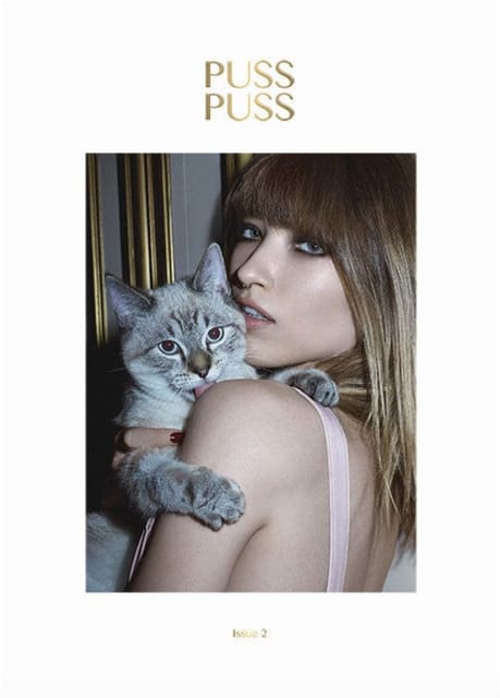 Puss Puss Spring 2015 ISSUE 2 COVER — Puss Puss Magazine
