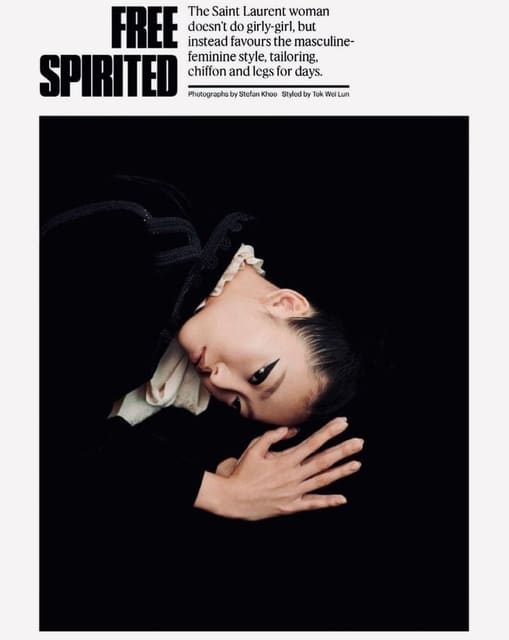 Free spirited — The New York Times Style Magazine Singapore