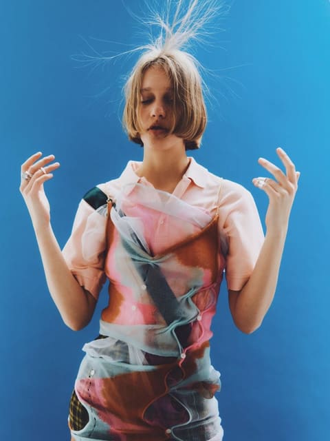 Clementine: Deconstructed Fashion Spring... — Vogue.it