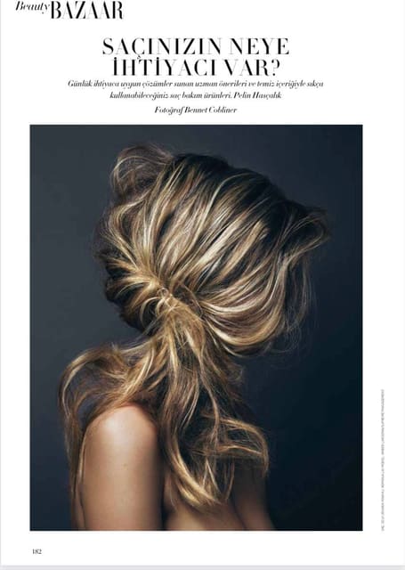 Sacinizin Neye by Bennet Cobliner — Harper's Bazaar Turkey
