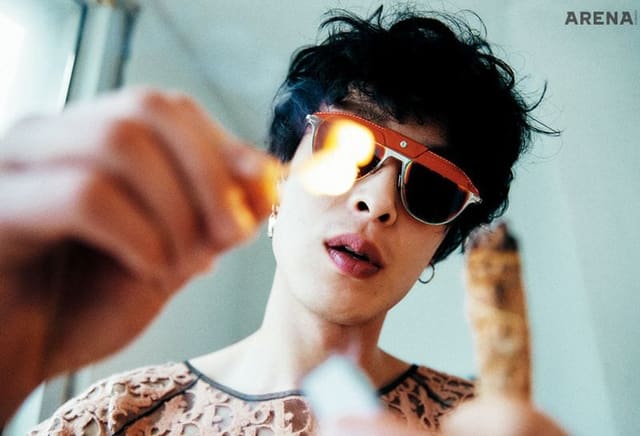 WITH MY SUNGLASSESE by Less — Arena Homme + Korea
