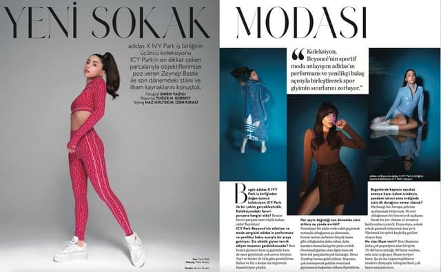 Adidas Ivy Park x Zeynep Bastik Collabor... — Adidas