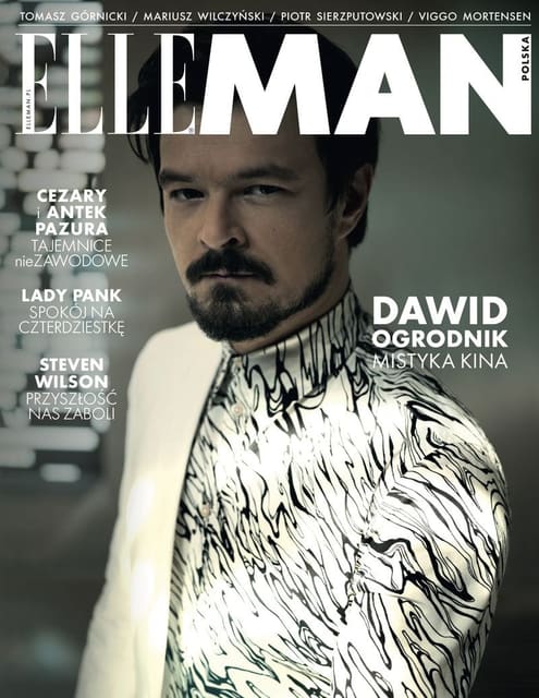 Elle Man Poland March 2021 cover by Michał Mąsior — Elle Man Poland