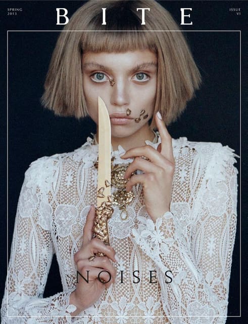 BITE Magazine S/S 13 NOISES Double Cover — Bite Magazine