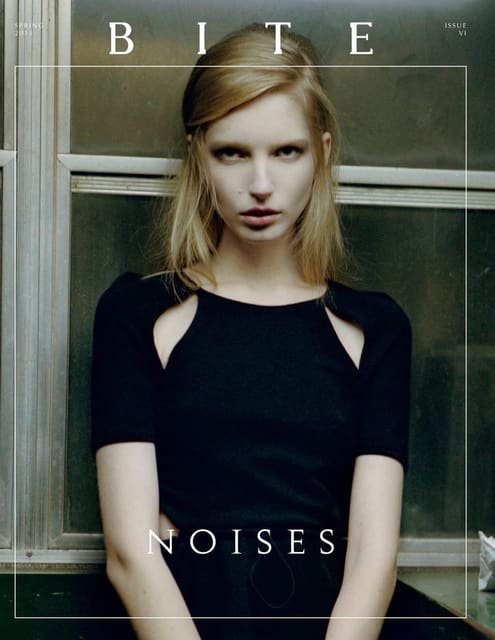 BITE Magazine S/S 13 NOISES Double Cover — Bite Magazine