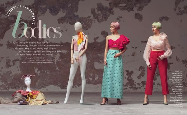 Perfectly Imperfect Bodies — Harper's Bazaar Vietnam