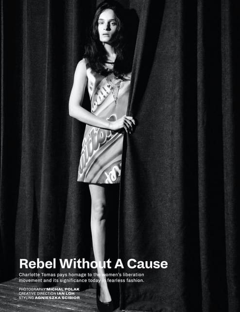 Charlotte Tomas: Rebel Without a Cause b... — L'Officiel Malaysia