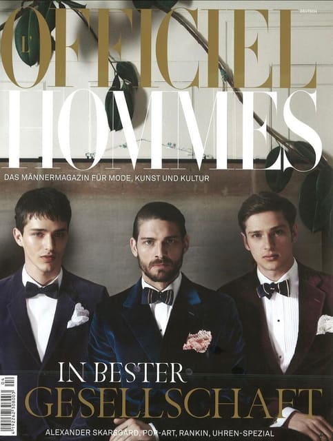 L'Officiel Hommes Germany Winter 2012 — L'Officiel Hommes Germany