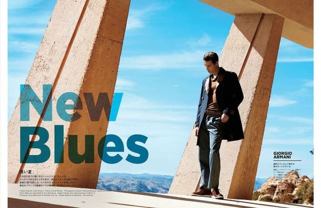 New Blues — GQ Japan