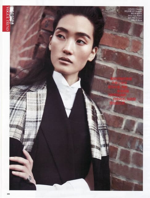 Modern Tailoring — Vogue China