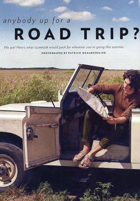 anybody up for a Road trip — Glamour Magazine U.S.