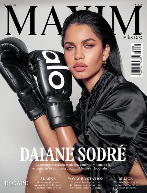 Maxim Mexico May 2021 Cover by Søren Mørk — Maxim Mexico