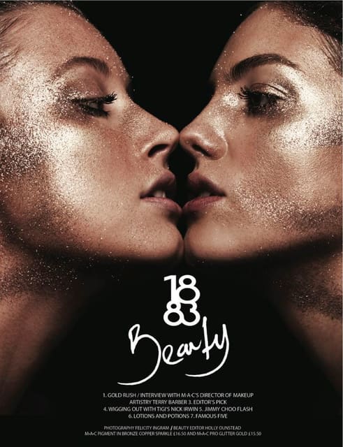 1883 Spring 2013 Beauty Cover — 1883 Magazine