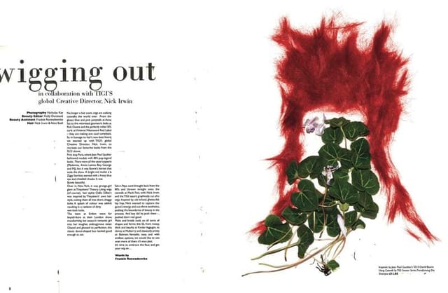 SS13 Beauty Editorial, Wigging Out by Ni... — 1883 Magazine
