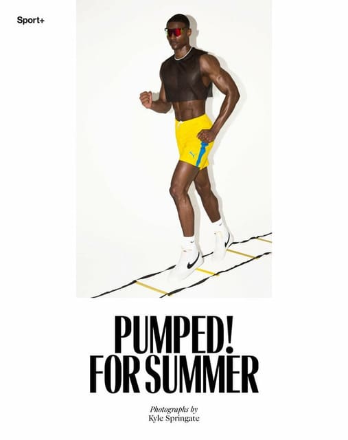 Pumped For Summer - By Kyle Springate — The Perfect Man Magazine