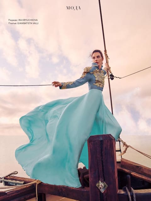 Lady of the seas — L'Officiel Russia