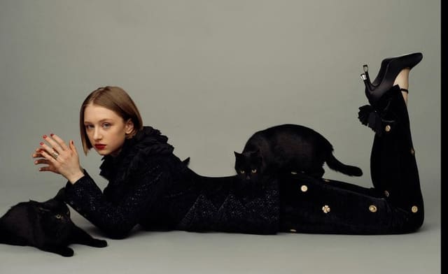 Black Cat — Elle Russia