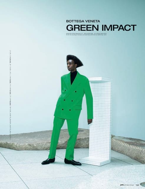 BOTTEGA VENETA GREEN IMPACT — Pen Magazine Japan