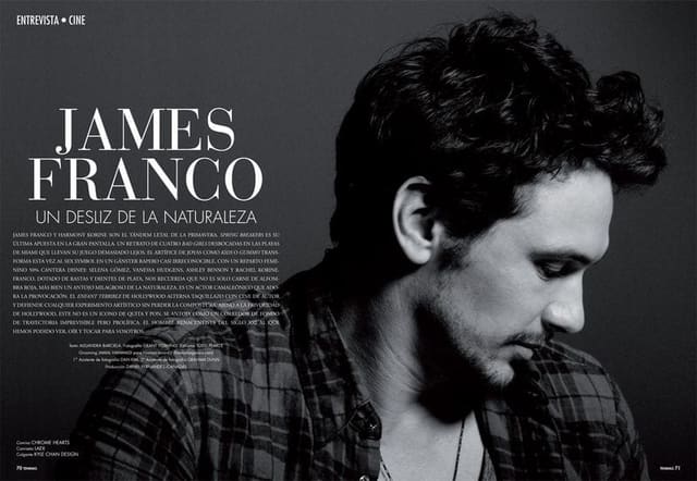 James Franco by Grant Yoshino — Tendencias Magazine