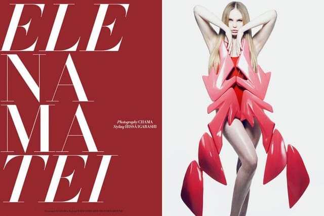 Elena Matei by Hissa Chama — TWELV Magazine
